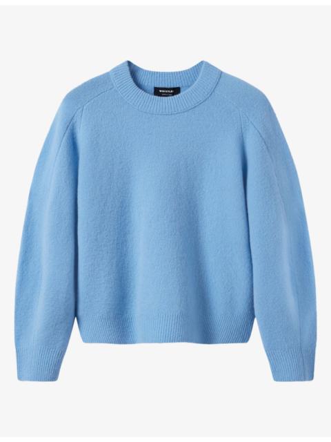WHISTLES Round-Neck Long-Sleeved Knitted Jumper
