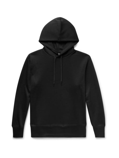 Y-3 Logo-Appliquéd Mesh Hoodie