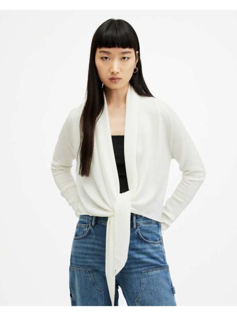ALLSAINTS WASSON PIRATE LIGHTWEIGHT CARDIGAN