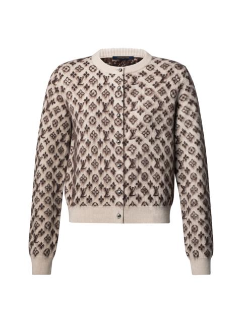 Louis Vuitton Brushed Monogram Cardigan