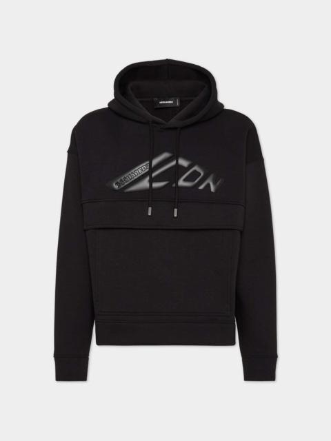 DSQUARED2 ICON NEW GENERATION LOOSE FIT HOODIE