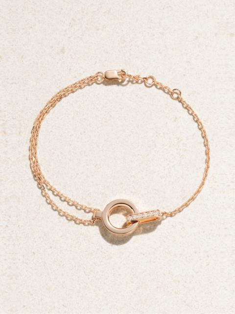 REPOSSI Berbère Module 18-karat Rose Gold Diamond Bracelet