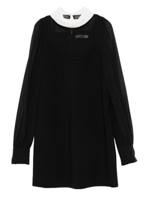 DOROTHEE SCHUMACHER collar-detail mini dress