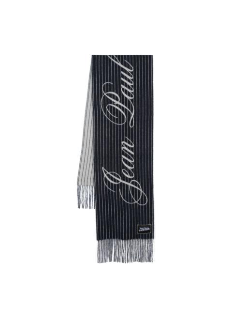 Jean Paul Gaultier striped scarf