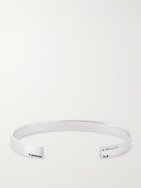 le gramme 21g Recycled Sterling Silver Bracelet
