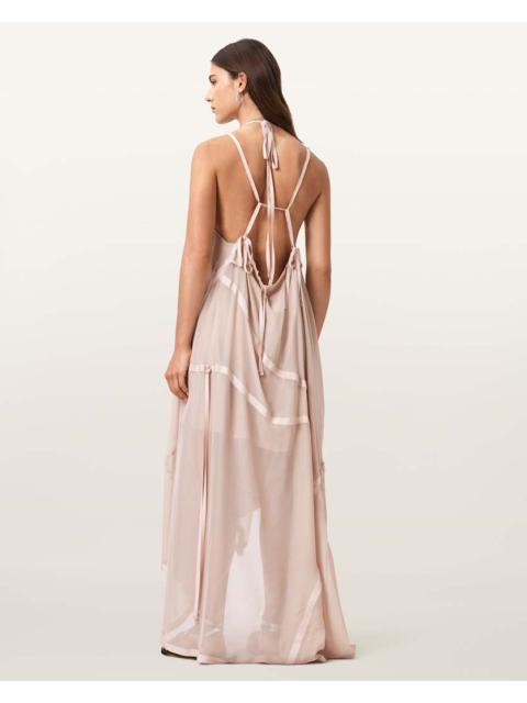 ALLSAINTS PARACHUTE SILK DRESS