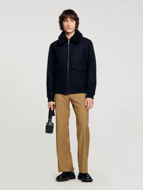 Sandro ZIP-UP JACKET