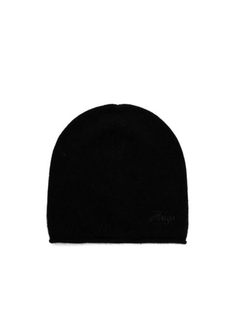 HUGO logo-detal beanie hat
