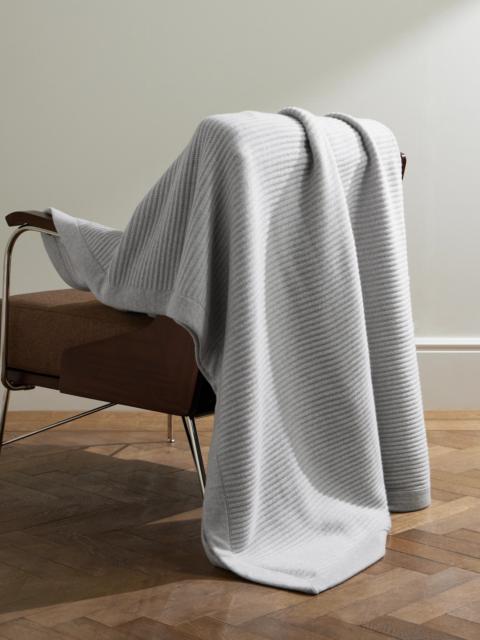 Brunello Cucinelli Ribbed Cashmere Blanket