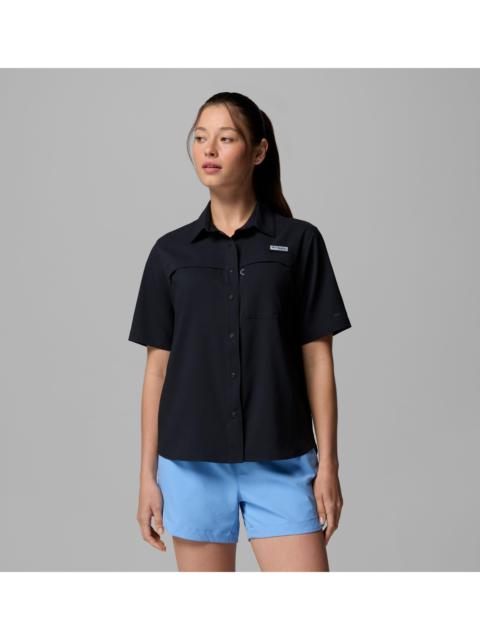 Columbia Women's PFG Castback Woven Short Sleeve Shirt