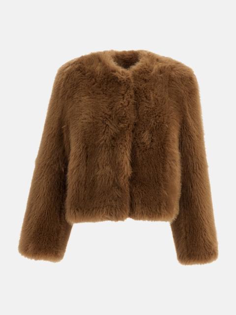 STAND STUDIO HALLE JACKET IN ECO-FAUX FUR