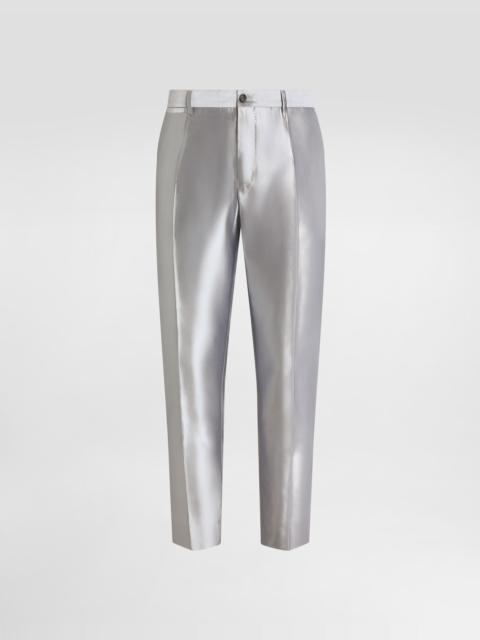 Dolce & Gabbana Silk shantung trousers