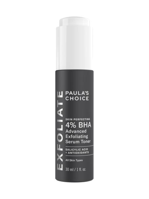 Paula's Choice 4% BHA Advanced Exfoliating Serum Toner
