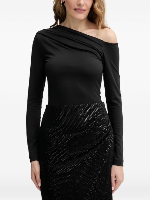 GUESS USA shoulder long-sleeved top