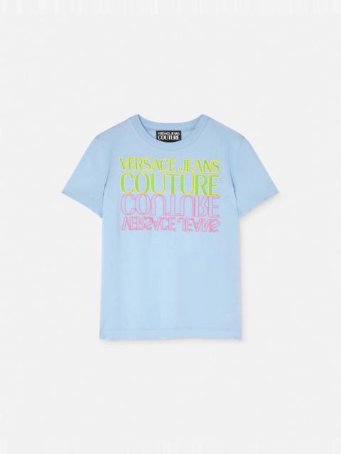 VERSACE JEANS COUTURE Upside Down Logo T-Shirt