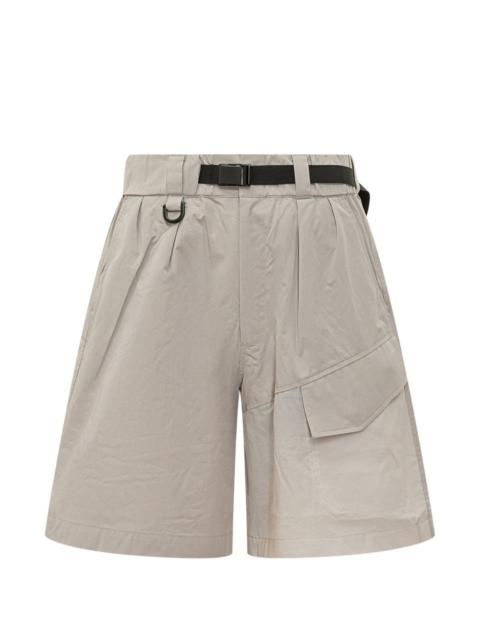 Y-3 belted shorts