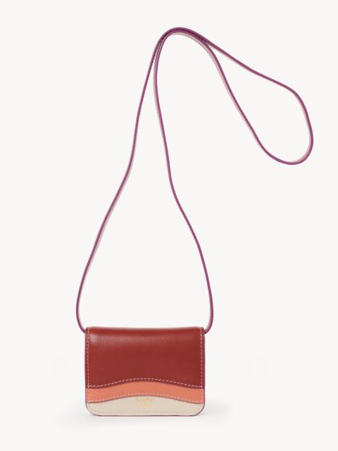 See by Chloé LAYERS CARD HOLDER WITH STRAP