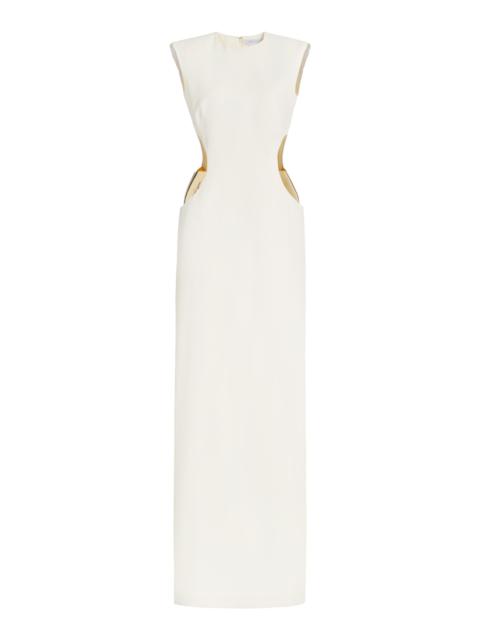 GABRIELA HEARST Faith Dress in Silk Wool Cady
