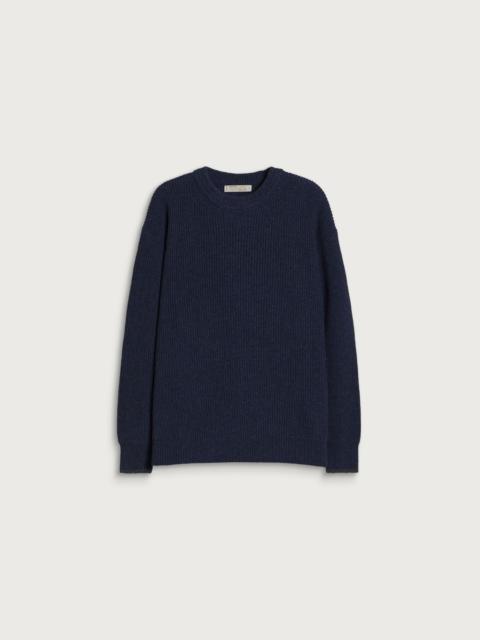 FrizmWORKS FrizmWORKS Patch Round Pullover Knit