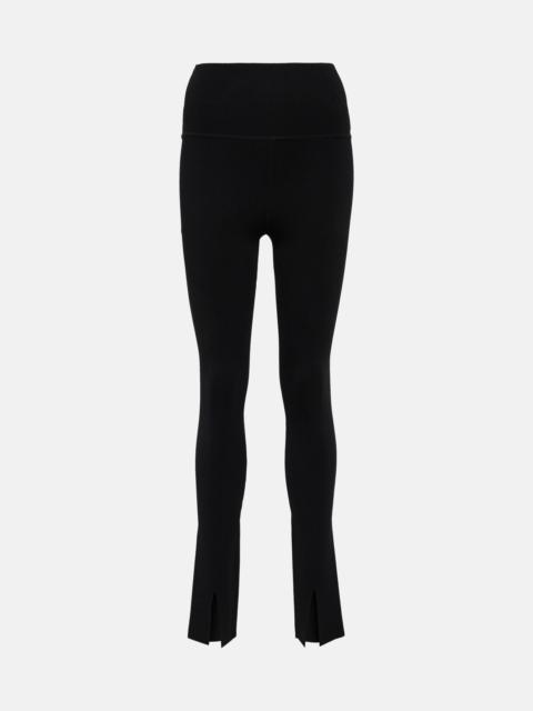 Victoria Beckham Body high-rise split-cuff leggings