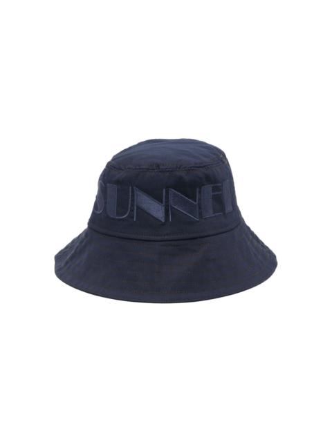 SUNNEI logo-embroidered cotton bucket hat