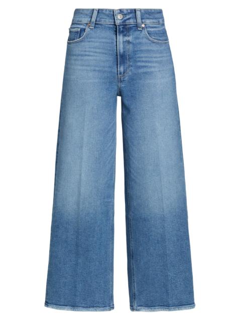 PAIGE Women's Sasha High-Rise Crop Jeans - Buckingham