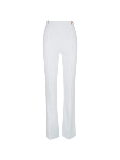 ELISABETTA FRANCHI gold-tone-hardware trousers