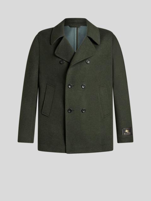 WOOL AND CASHMERE PEACOAT