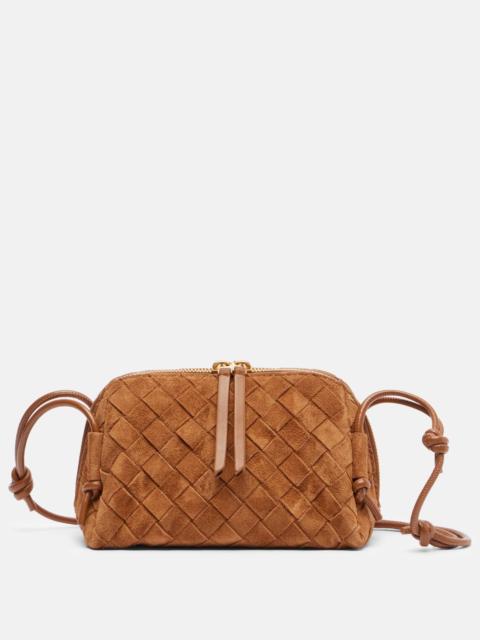 Bottega Veneta Concert Mini suede crossbody bag