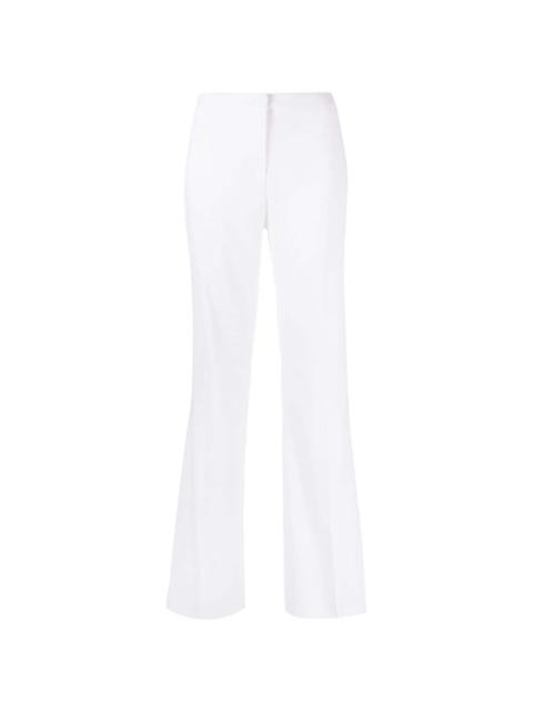 PINKO pressed-crease high-waisted trousers