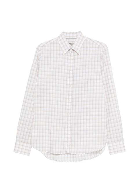 Canali checked shirt