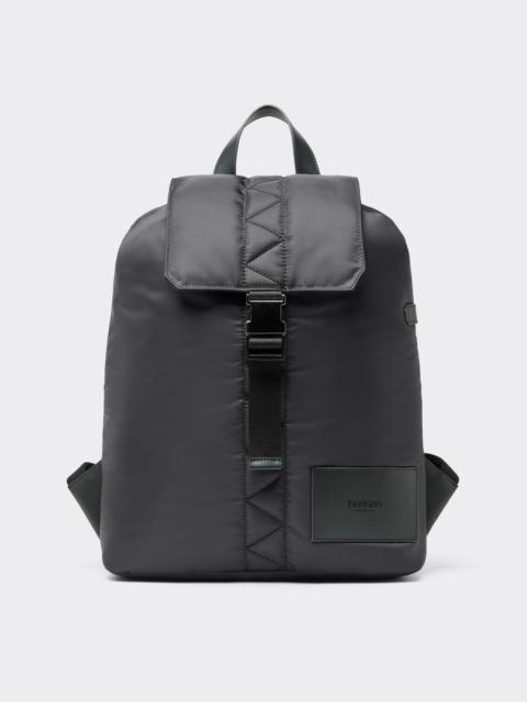 Ferrari Q-Cycle Nylon Rucksack with Leather Details