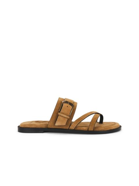 FREE PEOPLE Belted Cross Strap Sandal