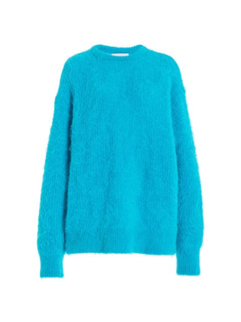 16ARLINGTON Sephia Oversized Alpaca-Knit Sweater blue