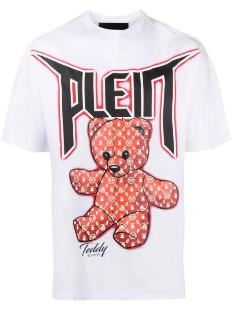 PHILIPP PLEIN teddy bear print T-shirt