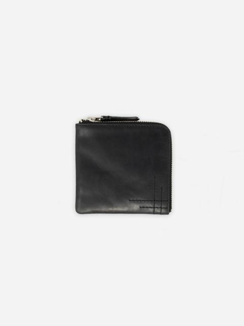 3sixteen Zip Wallet - Black Cowhide