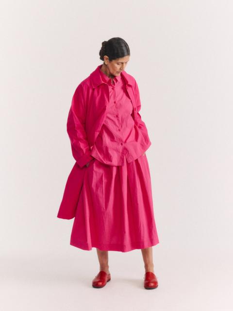 CASEY/CASEY SIMPLE RIDEAUX SKIRT - L COT - SHOCK