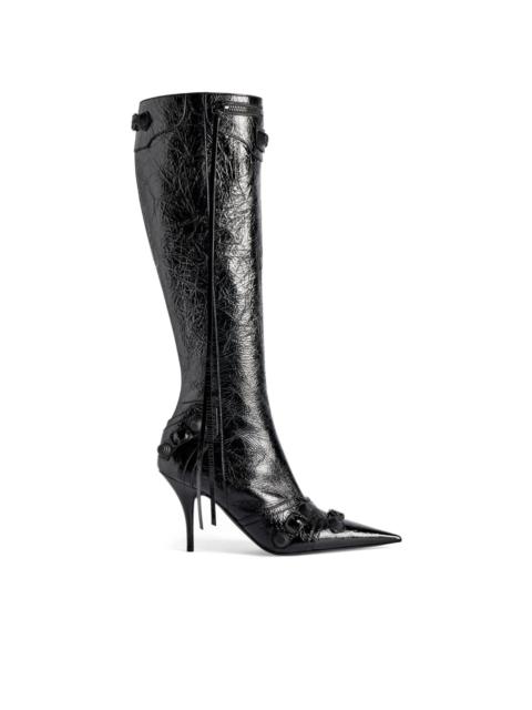 BALENCIAGA Cagole 90mm leather boots