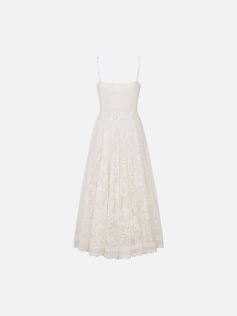 Dior Dioriviera Mid-Length Flared Dress
