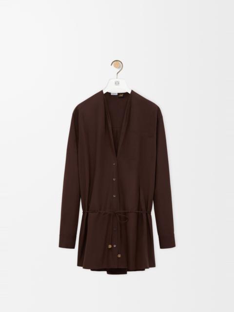 Loewe Shirt dress in cotton