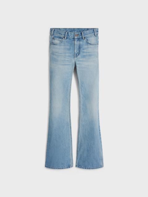 CELINE marco jeans in blue eclipse wash denim