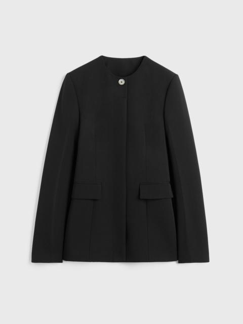 TOTEME Collarless evening jacket black
