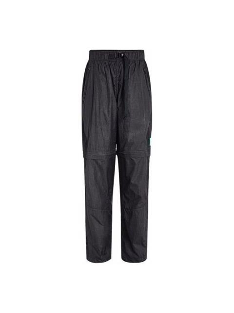 Jordan Air Jordan 23 Engineered Convertible 2-In-1 Removable Checkered Sports Trousers For Men Black CV2789
