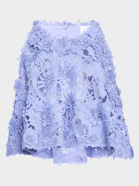 AKNVAS Lola Floral Lace Top