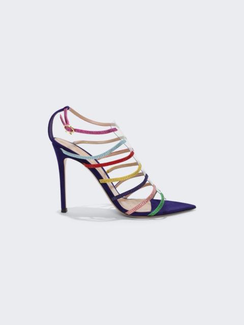 Gianvito Rossi Camoscio Heeled Sandals Multicolor