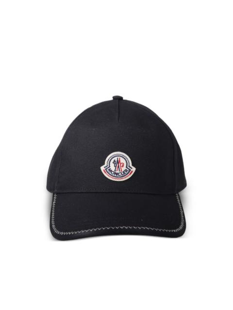 Moncler logo-patch baseball cap
