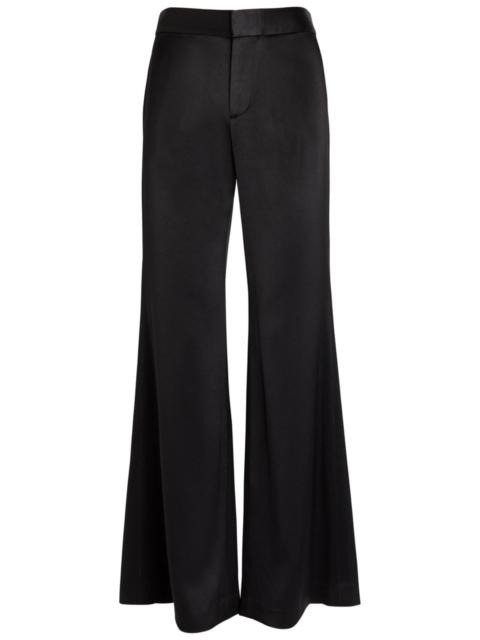 Alice + Olivia Alice + Olivia Shane Wide-leg Satin Trousers