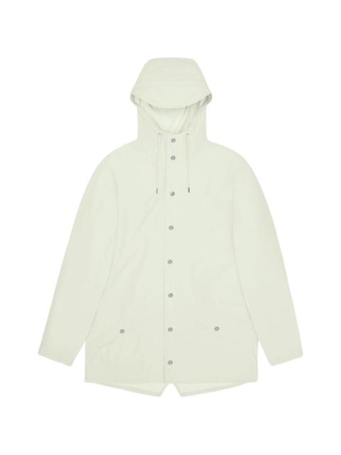 RAINS buttoned hooded jacket