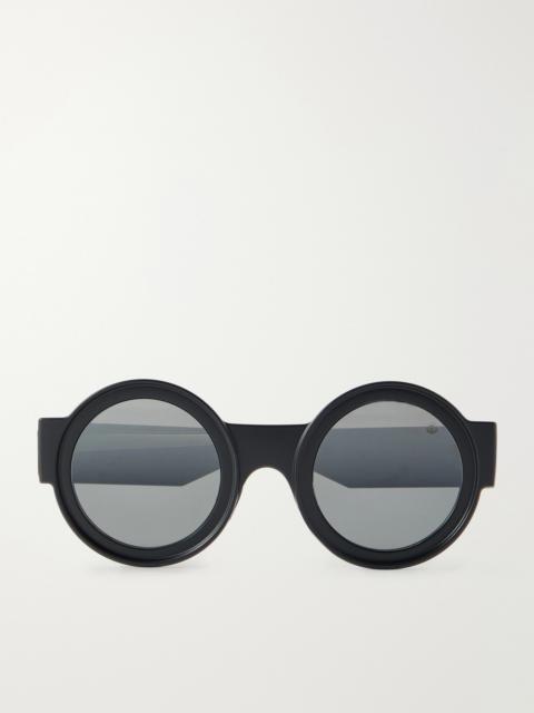 Moncler Round-frame Acetate Sunglasses