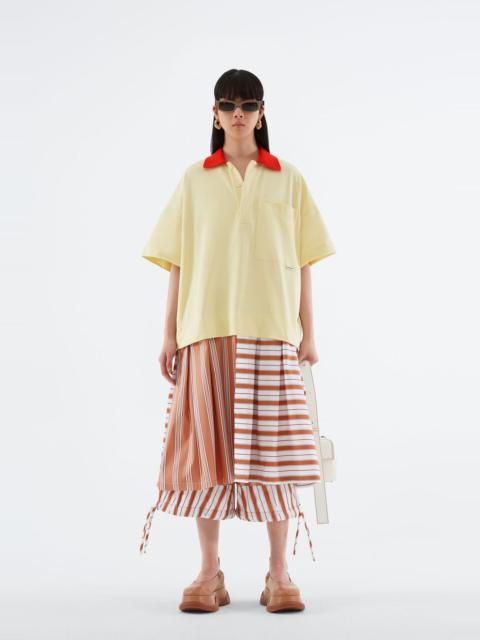 SUNNEI CREAM POLO DRESS